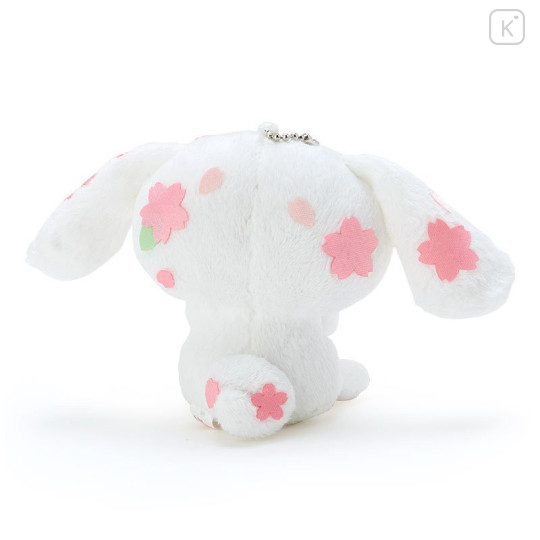 Japan Sanrio Keychain Plush - Cinnamoroll / Sakura - 3