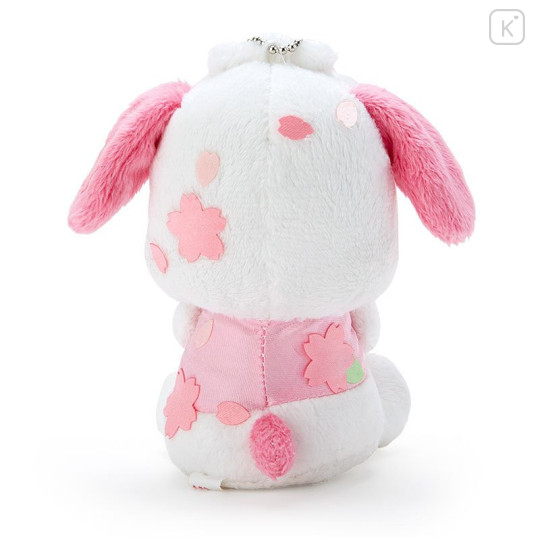 Japan Sanrio Keychain Plush - Pochacco / Sakura - 3