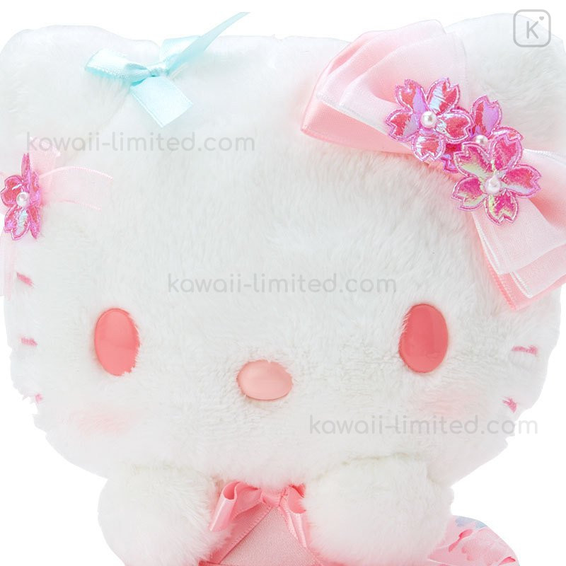 Details about   JAPAN Sanrio Store  newest Super limited Sakura Kuromi&Melody Plush toys kitty.. 