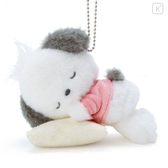 Japan Sanrio Ball Chain Plush - Pochacco Sleeping - 2