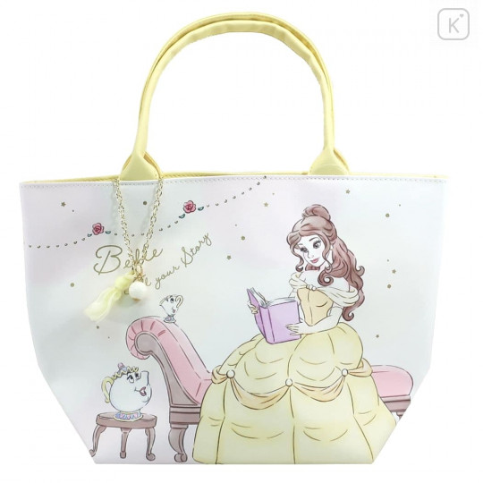 Japan Disney Tote Bag - Beauty and the Beast Belle - 1