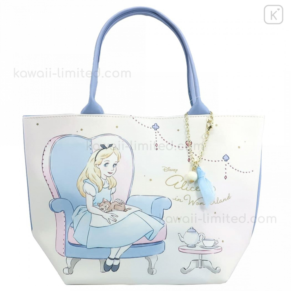 Alice In Wonderland Shopper Bag Disney Classical Anime Harajuku