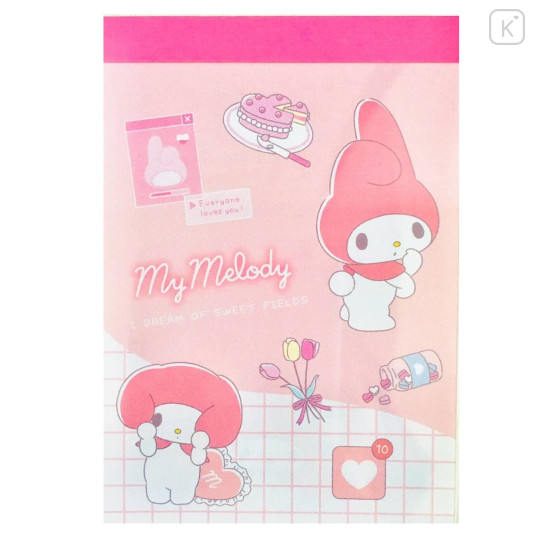 Japan Sanrio Mini Notepad - My Melody - 1