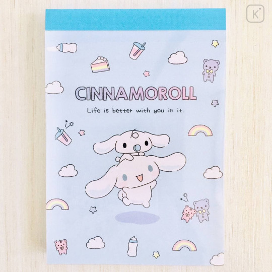 Japan Sanrio Mini Notepad - Cinnamoroll - 1