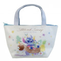 Japan Disney Tote Bag with Insulation Pouch - Stitch - 1