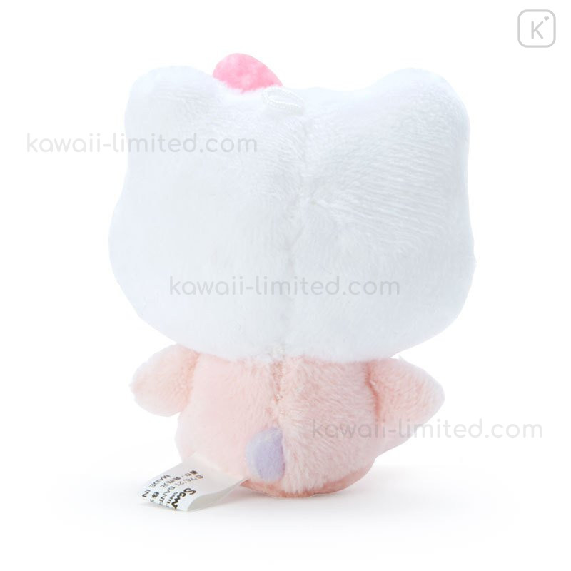 Japan Sanrio Ball Chain Plush with Baby Bottle Hello Kitty Kawaii
