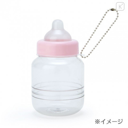 Japan Sanrio Ball Chain Plush with Baby Bottle - Little Twin Stars Kiki - 5