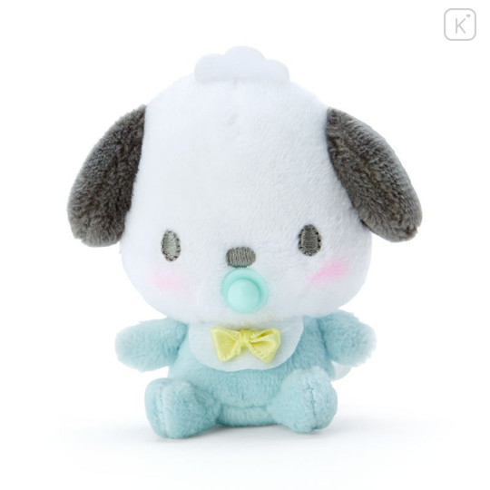 Japan Sanrio Ball Chain Plush with Baby Bottle - Pochacco - 2