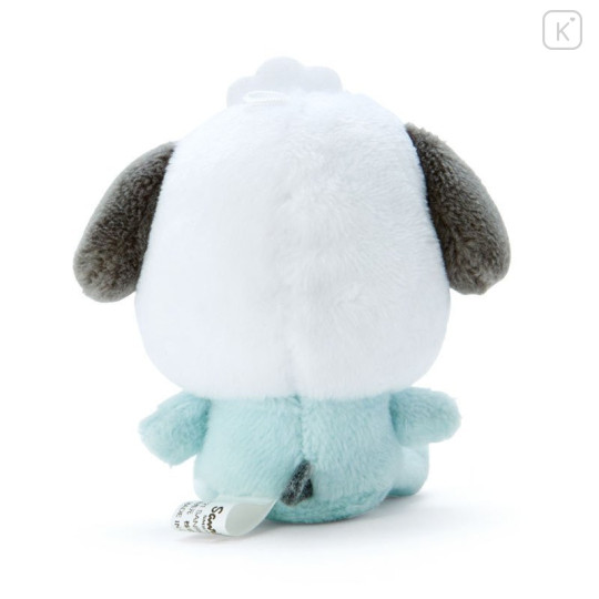Japan Sanrio Ball Chain Plush with Baby Bottle - Pochacco - 3