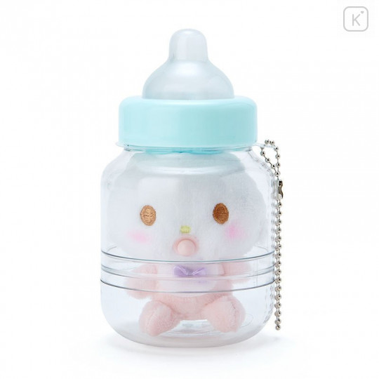 Japan Sanrio Ball Chain Plush with Baby Bottle - Wish Me Mell - 1