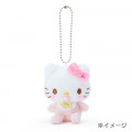 Japan Sanrio Ball Chain Plush with Baby Bottle - Wish Me Mell - 4