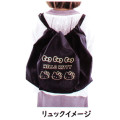 Japan Sanrio 2-way Large Eco Bag - Hello Kitty : Gold - 2