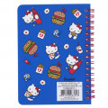 Sanrio A6 Twin Ring Notebook - Hello Kitty / Fast Food - 2