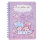 Sanrio A6 Twin Ring Notebook - Little Twin Stars / Trip