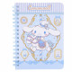Sanrio A6 Twin Ring Notebook - Cinnamoroll / Carousel