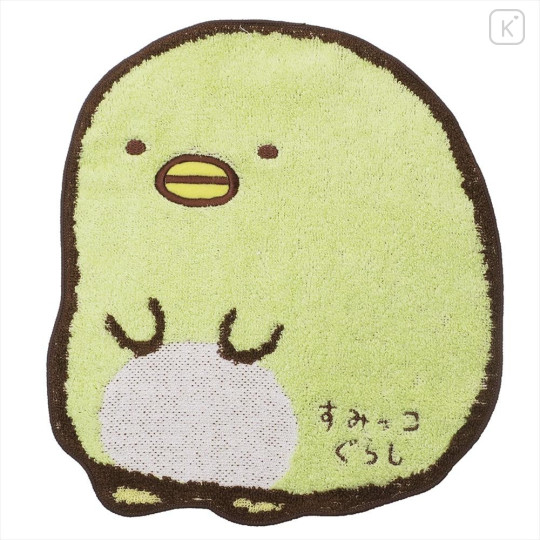 Japan San-X Die-cut Jacquard Mini Towel - Sumikko Gurashi : Penguins? - 1