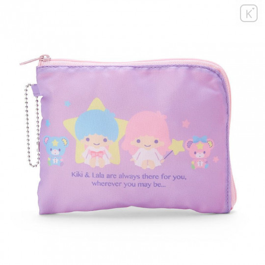 Japan Sanrio Eco Shopping Bag - Little Twin Stars - 3