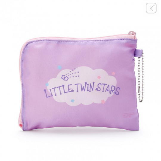 Japan Sanrio Eco Shopping Bag - Little Twin Stars - 4