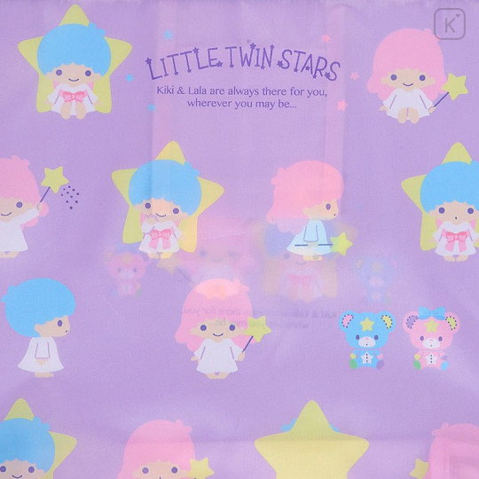 Japan Sanrio Eco Shopping Bag - Little Twin Stars - 6