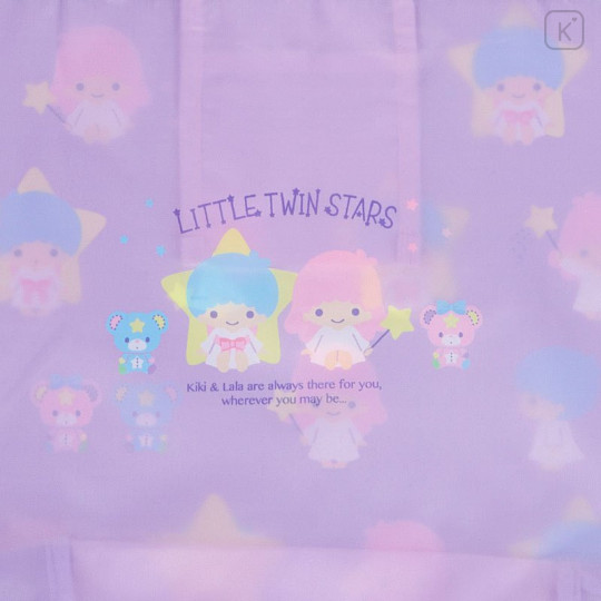 Japan Sanrio Eco Shopping Bag - Little Twin Stars - 7