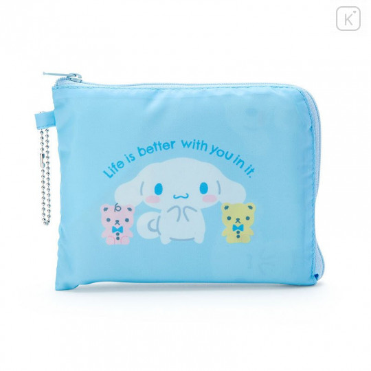 Japan Sanrio Eco Shopping Bag - Cinnamoroll - 3