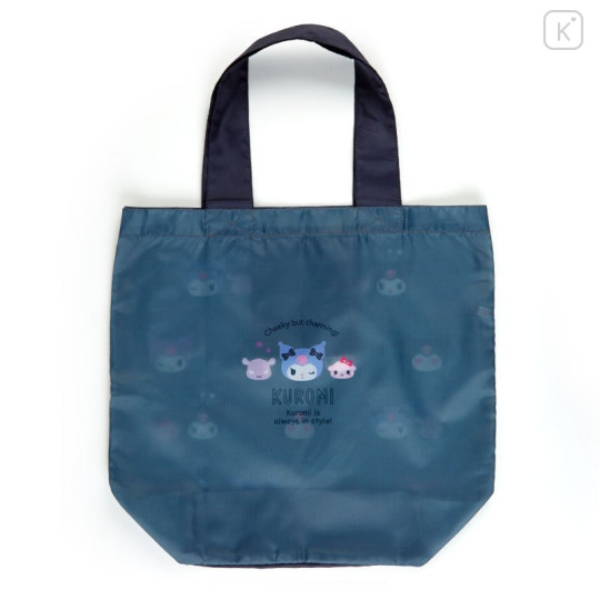 Japan Sanrio Eco Shopping Bag - Kuromi : Style - 2