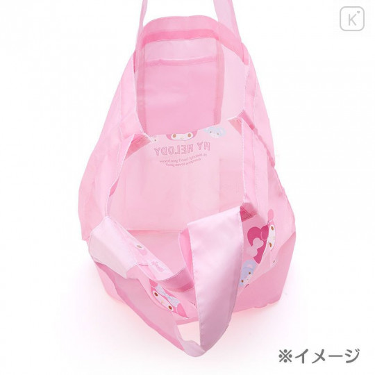 Japan Sanrio Eco Shopping Bag - Gudetama - 5