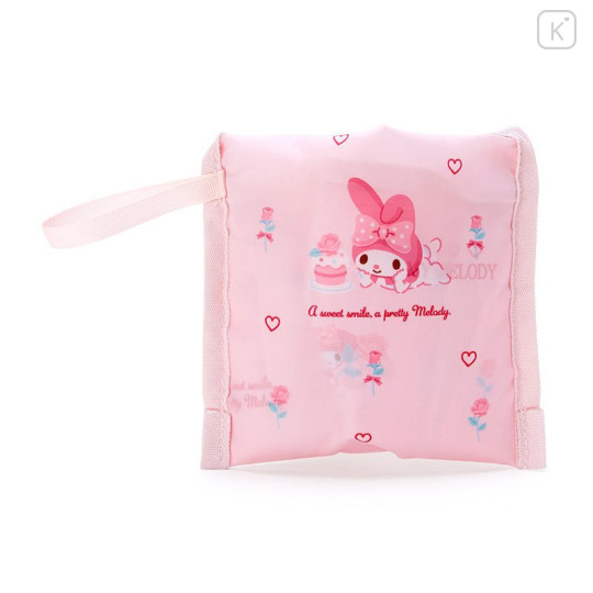 Japan Sanrio Wide Eco Shopping Bag - My Melody - 4