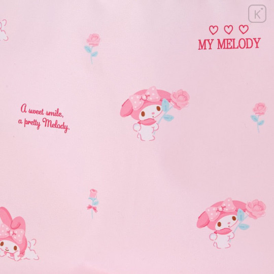 Japan Sanrio Wide Eco Shopping Bag - My Melody - 6