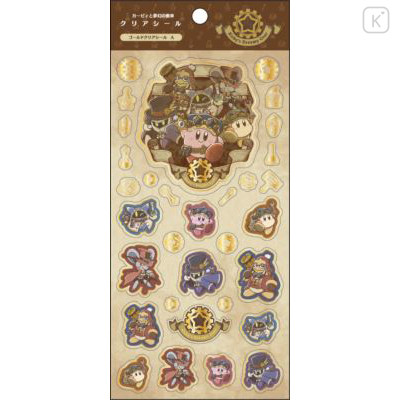 Japan Kirby Gold Sticker - Phantom Gear A - 1