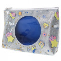 Japan Kirby Glitter Cosmetic Pouch - Milky Way - 1