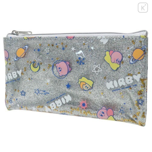Japan Kirby Glitter Pen Pouch - Milky Way - 1