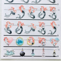 Japan Disney 4 Size Sticker - Ariel - 3