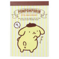 Japan Sanrio Mini Notepad - Pompompurin 25th Anniversary - 1