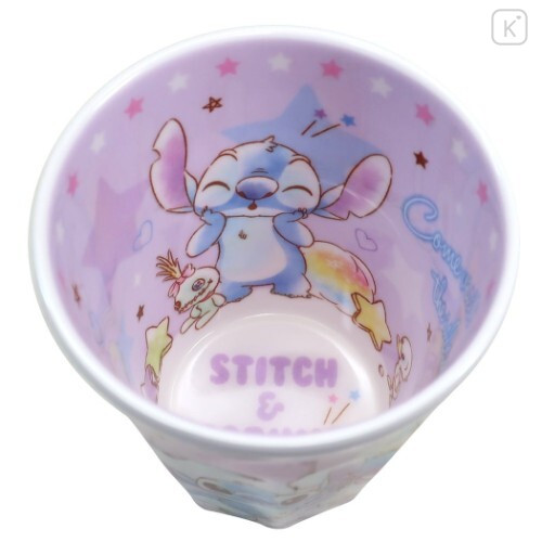 Japan Disney Melamine Tumbler - Stitch - 2