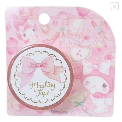 Japan Sanrio × Miki Takei Washi Paper Masking Tape - My Melody - 1