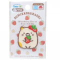 Japan Sumikko Gurashi Embroidery Iron-on Applique Patch - Cat Strawberry - 1