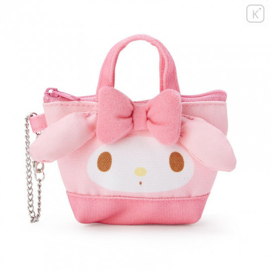 Japan Sanrio Mini Tote Bag Design Mascot Holder - My Melody - 1