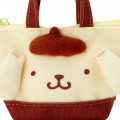 Japan Sanrio Mini Tote Bag Design Mascot Holder - Pompompurin - 4
