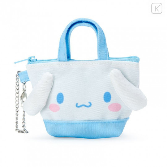 Japan Sanrio Mini Tote Bag Design Mascot Holder - Cinnamoroll - 1