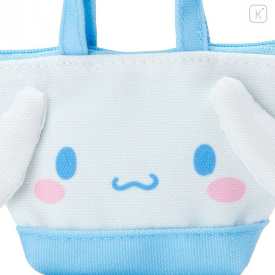 Japan Sanrio Mini Tote Bag Design Mascot Holder - Cinnamoroll - 4