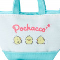 Japan Sanrio Mini Tote Bag Design Mascot Holder - Pochacco - 5