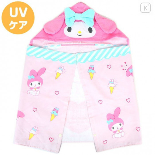 Japan Sanrio Hooded Towel - My Melody / Ice Cream - 1