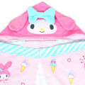 Japan Sanrio Hooded Towel - My Melody / Ice Cream - 4