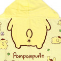 Japan Sanrio Hooded Towel - Pompompurin / Clover - 6