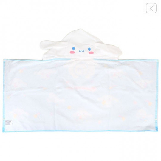 Japan Sanrio Hooded Towel - Cinnamoroll / Star - 2
