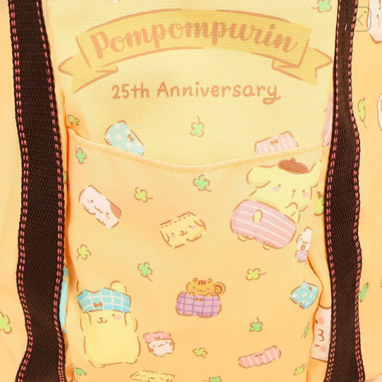 Japan Sanrio Tote Bag (L) - Pompompurin / 25th Anniversary Yellow - 5