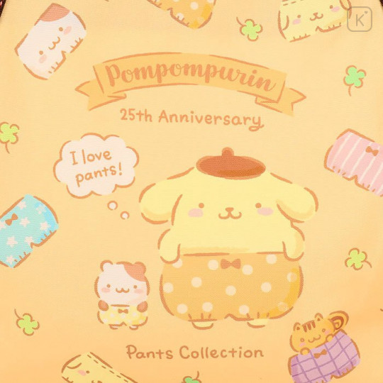 Japan Sanrio Tote Bag (L) - Pompompurin / 25th Anniversary Yellow - 6