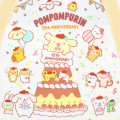 Japan Sanrio Balloon Tote Bag - Pompompurin / 25th Anniversary White - 4