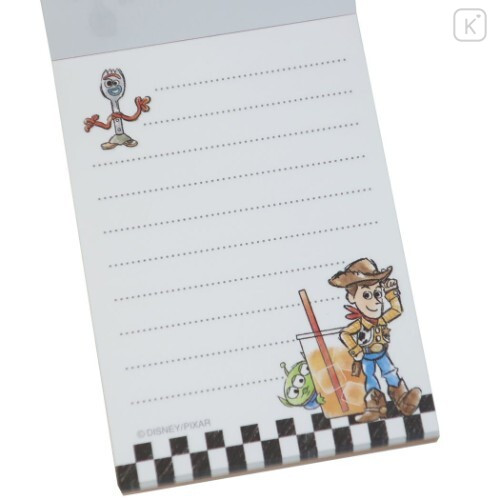 Japan Disney Mini Notepad - Toy Story 4 Junk Food - 2